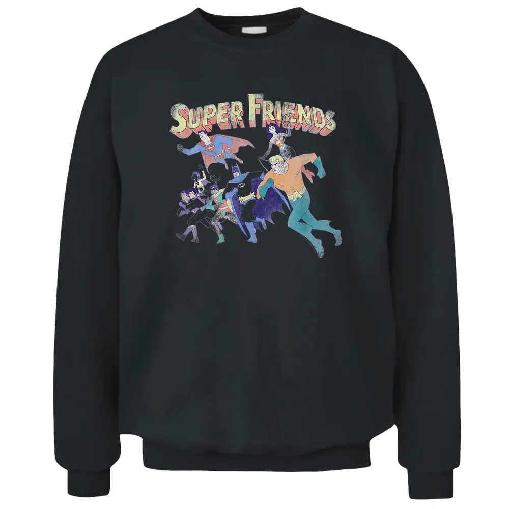 Justice League Super Friends Pullover Sweatshirt