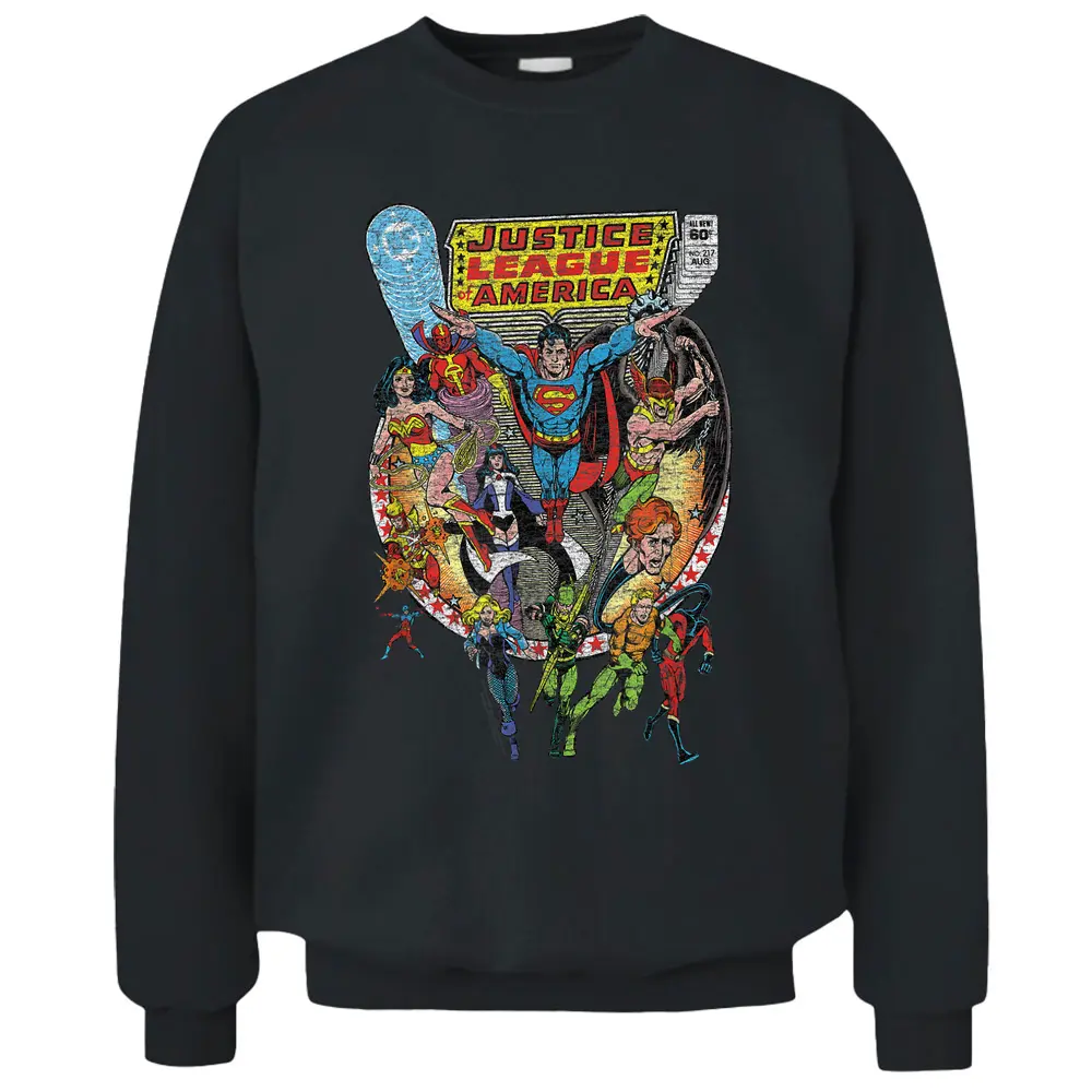 Justice League Team Up Pullover Sweatshirt