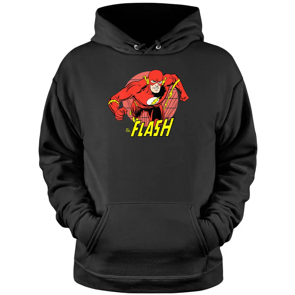 Kids Dc Comics The Flash Running Portrait Pullover Hoodie