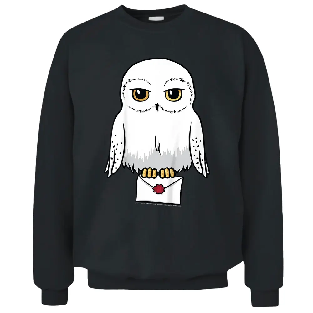 Kids Harry Potter Hedwig Cute Coon Portrait Pullover Sweatshirt