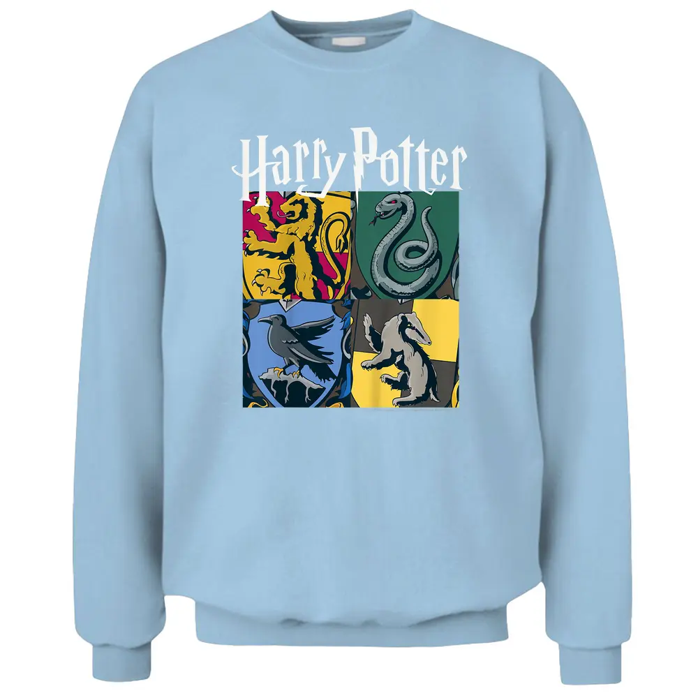 Kids Harry Potter House Crest Panels Pullover Sweatshirt