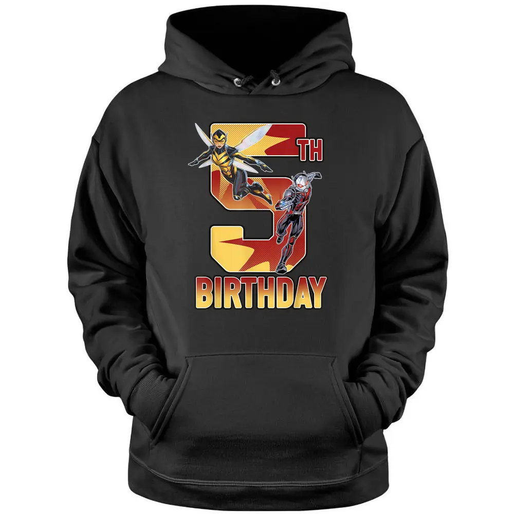 Marvel Ant-man And Wasp 5th Birthday Pullover Hoodie