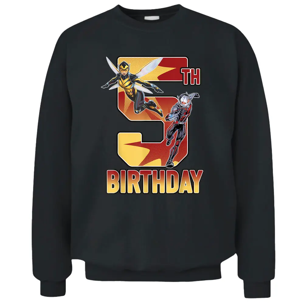 Marvel Ant-man And Wasp 5th Birthday Pullover Sweatshirt