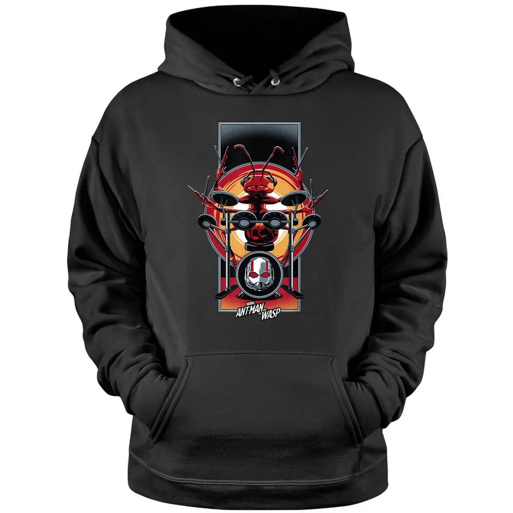 Marvel Ant-man And Wasp Ant Drummer Graphic Pullover Hoodie