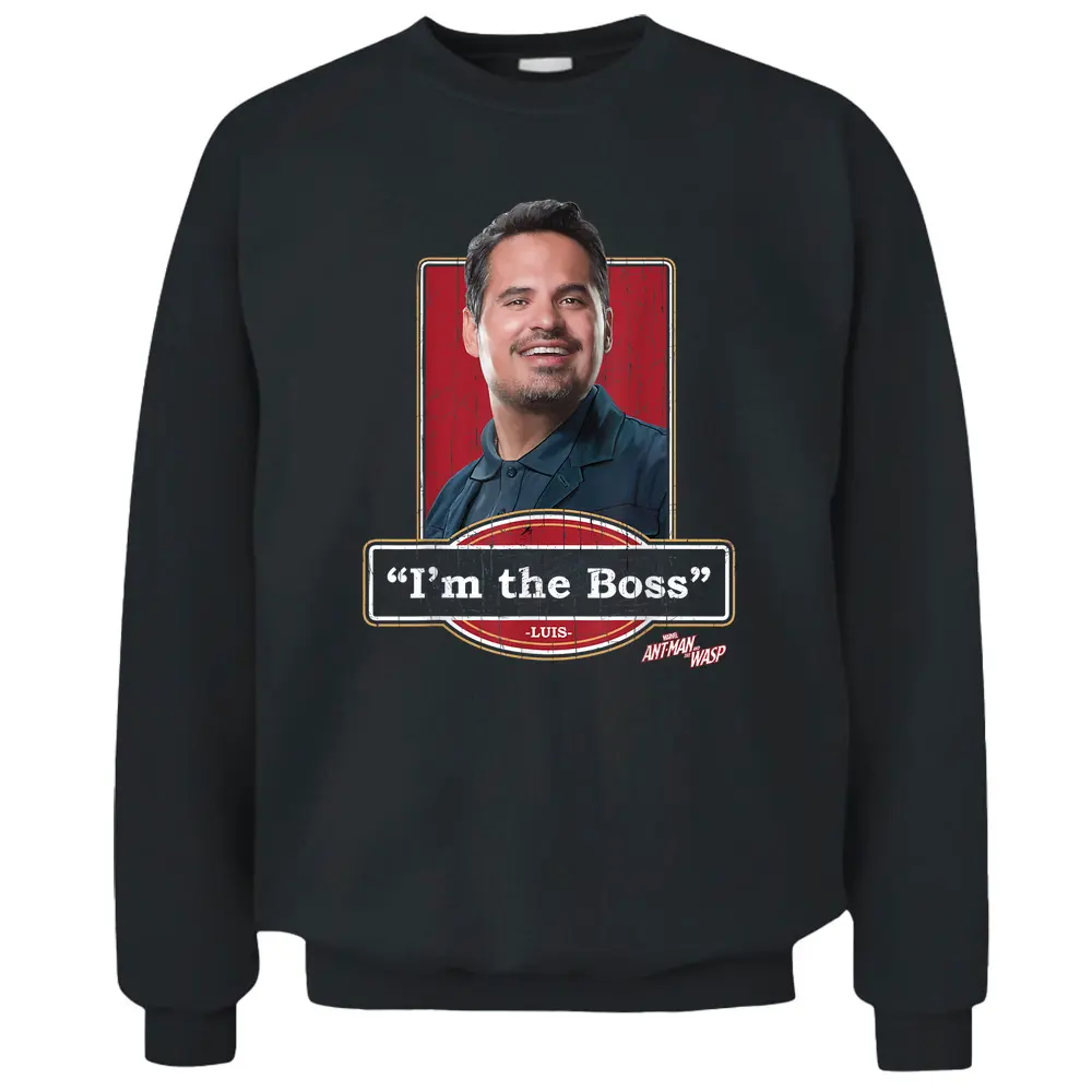 Marvel Ant-man And Wasp Luis I'm The Boss Graphic Pullover Sweatshirt