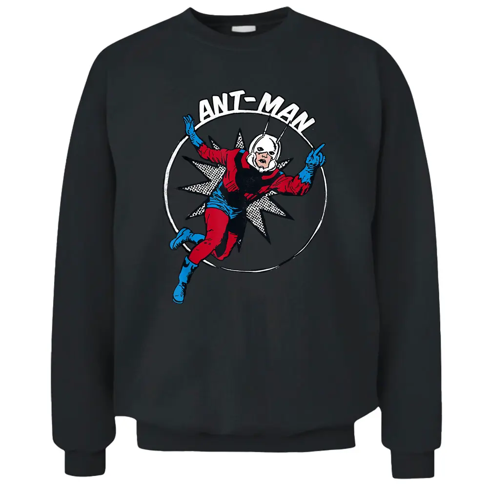 Marvel Ant-man Classic Retro Astonish Badge Pullover Sweatshirt