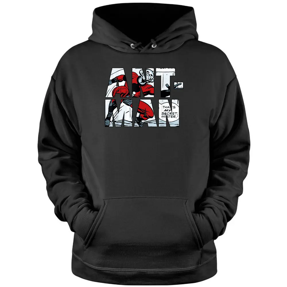 Marvel Ant-man Classic Retro Comic Strip Letter Fill T-shirt Pullover Hoodie