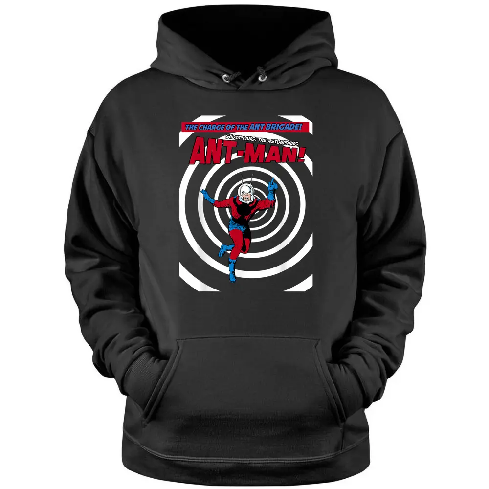 Marvel Ant-man Classic Retro Shrink Portal Graphic Pullover Hoodie