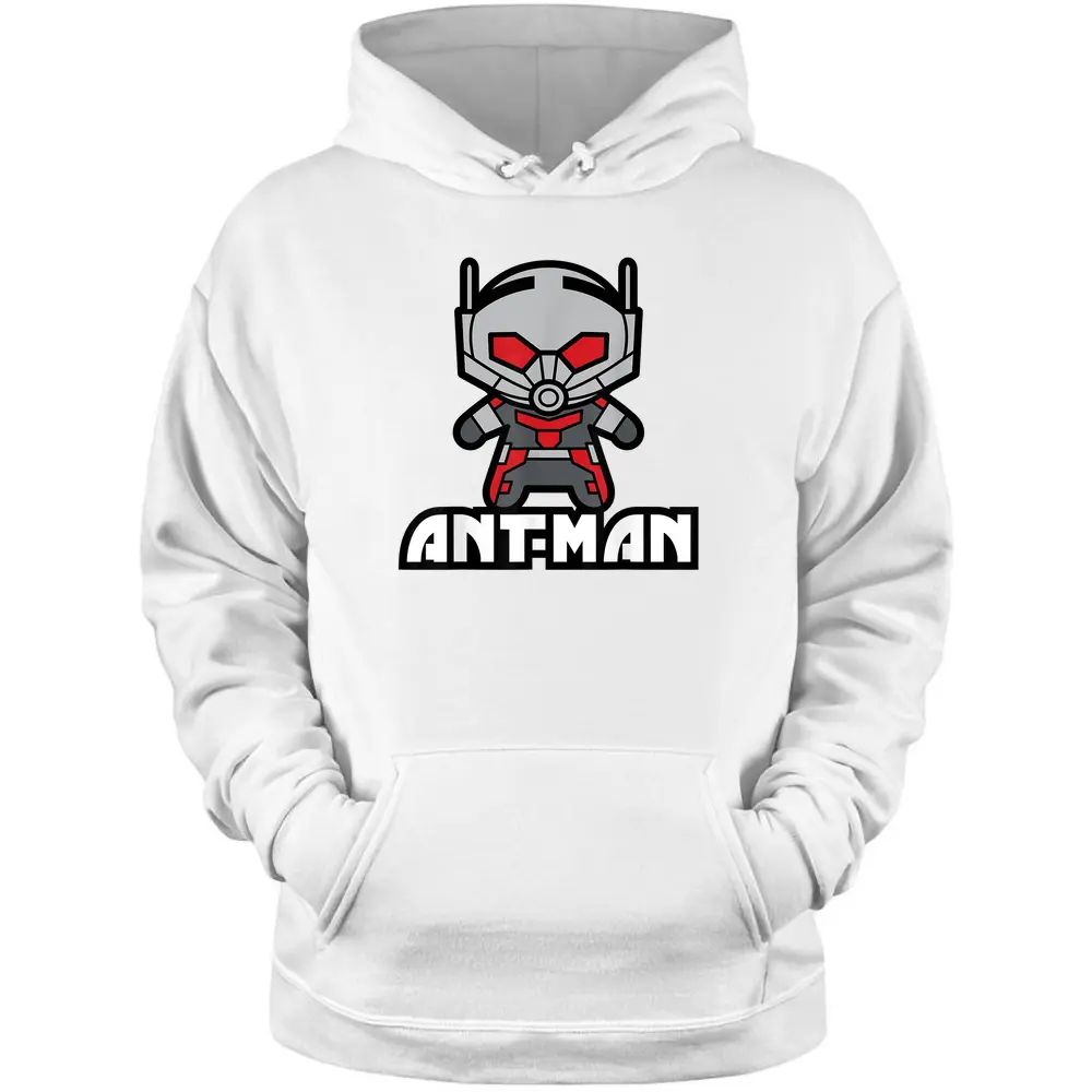 Marvel Ant-man Tiny Miniscule Kawaii Cute Pullover Hoodie