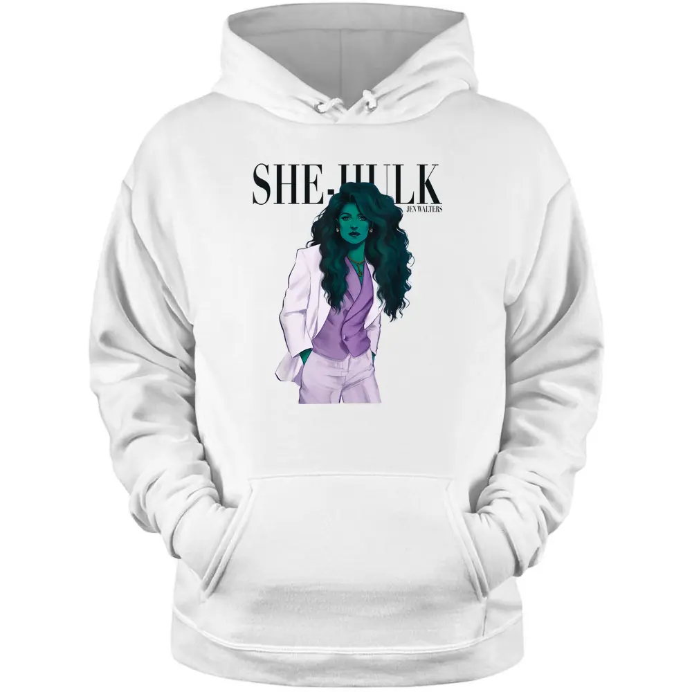 Marvel Avenger She-hulk Jen Walters Womenu2019s History Month Pullover Hoodie