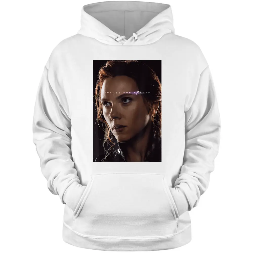 Marvel Avengers Endgame Black Widow Poster Pullover Hoodie