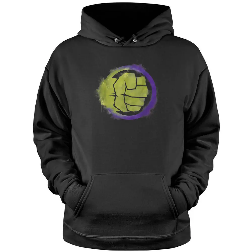 Marvel Avengers Endgame Hulk Spray Paint Logo Pullover Hoodie