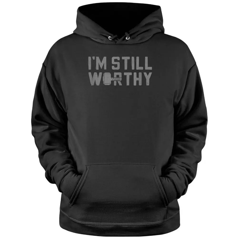 Marvel Avengers Endgame Thor I'm Still Worthy Pullover Hoodie