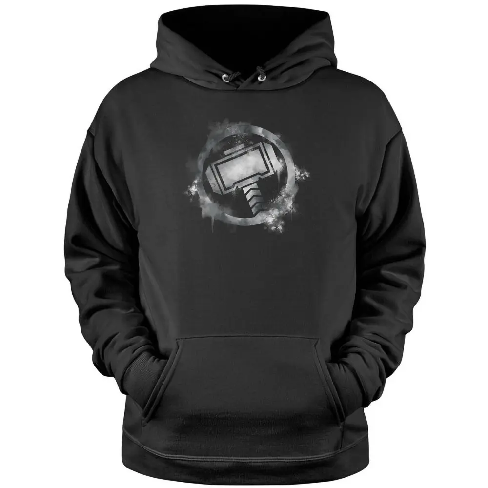 Marvel Avengers Endgame Thor Spray Paint Logo Pullover Hoodie