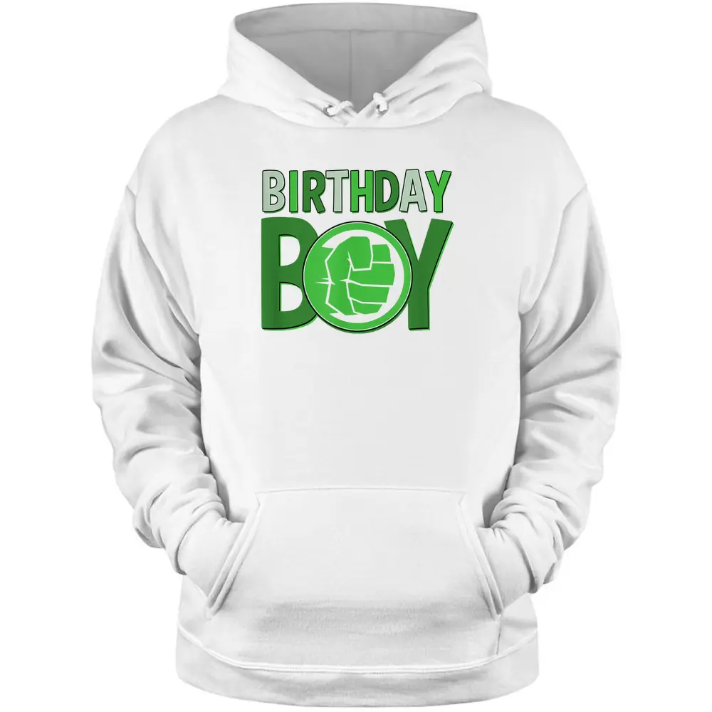 Marvel Avengers Incredible Hulk Birthday Boy Pullover Hoodie