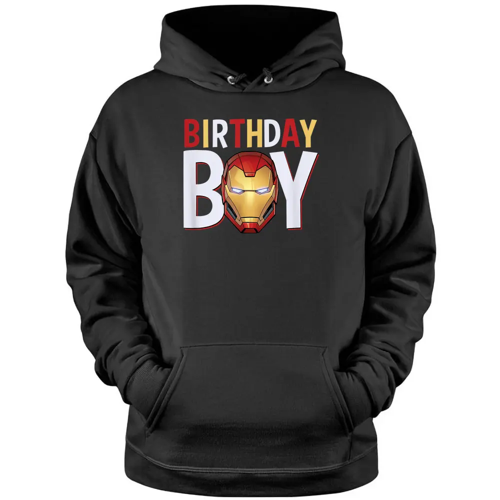 Marvel Avengers Iron Man Birthday Boy Pullover Hoodie