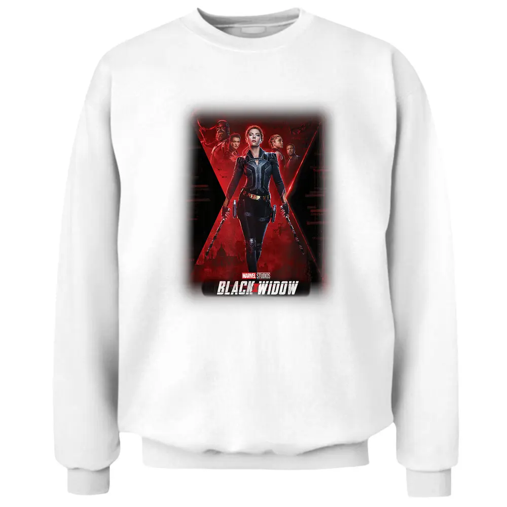 Marvel Black Widow Group Shot Poster Pullover Sweatshirt