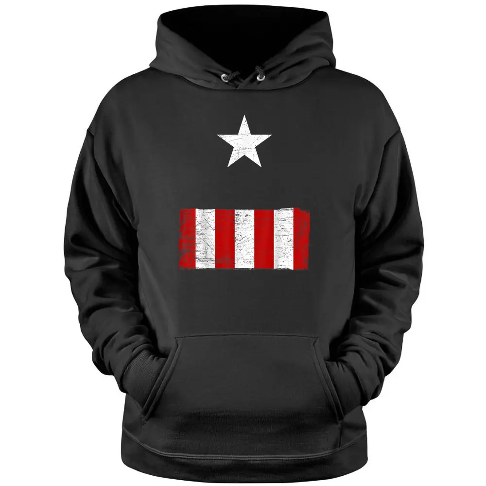 Marvel Captain America Halloween Costume Pullover Hoodie