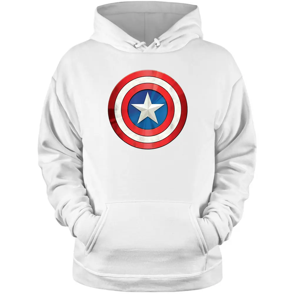 Marvel Captain America Reflect Shield Graphic Pullover Hoodie