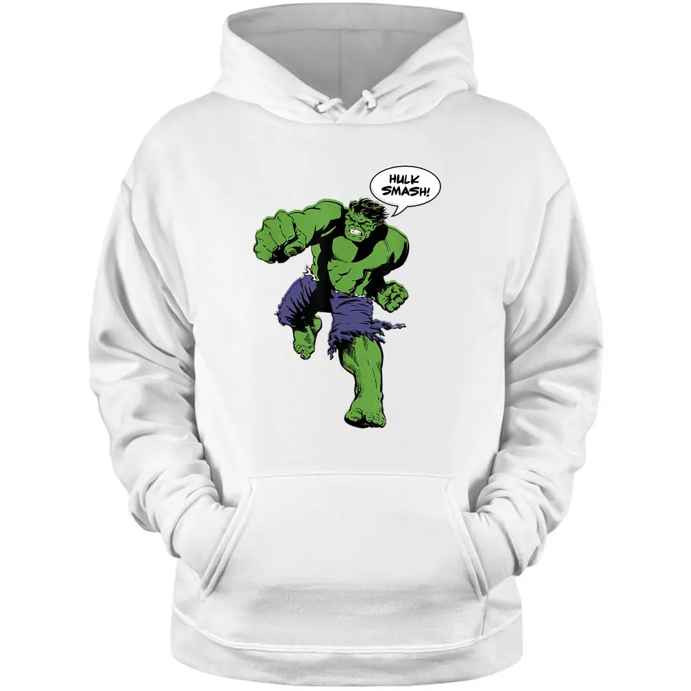 Marvel Comics Hulk Smash Graphic T-shirt Pullover Hoodie