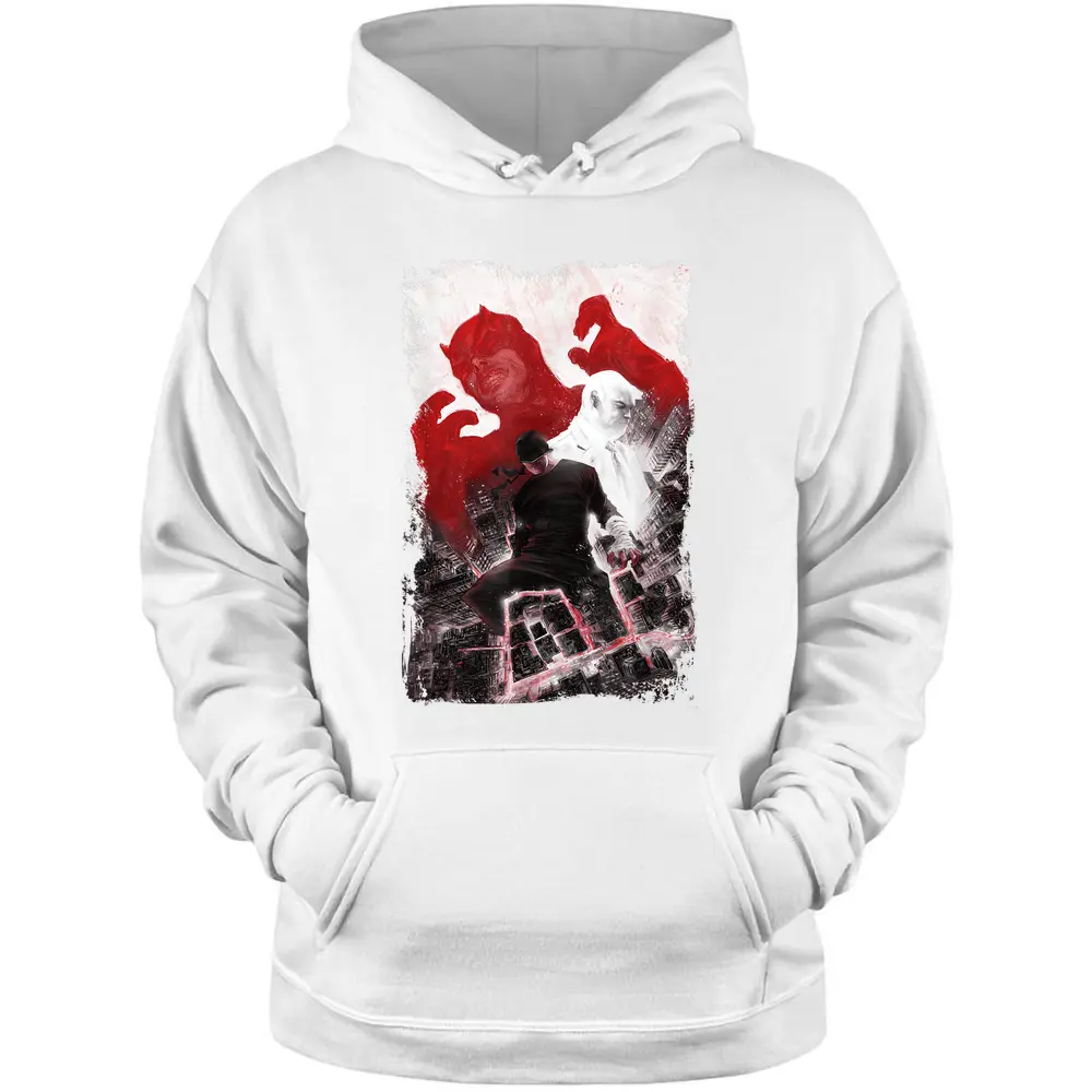 Marvel Daredevil And Kingpin Pullover Hoodie