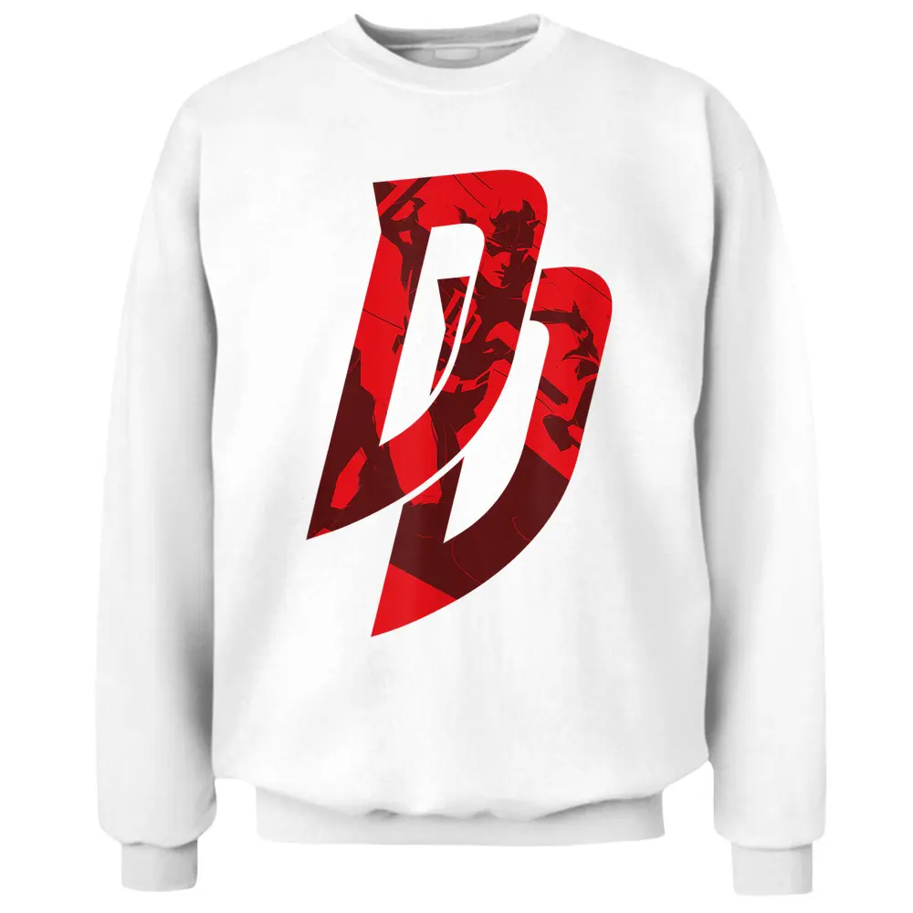 Marvel Daredevil Logo Pullover Sweatshirt