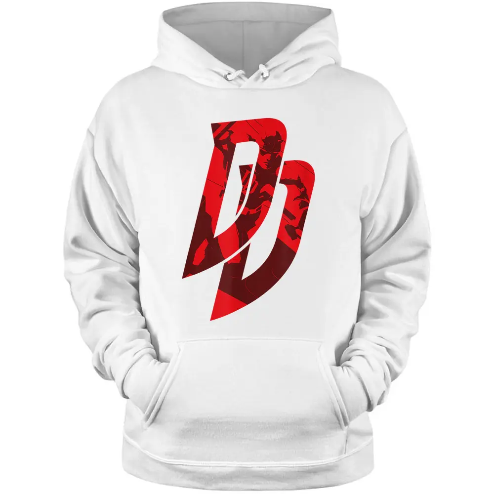 Marvel Daredevil Logo Pullover Hoodie