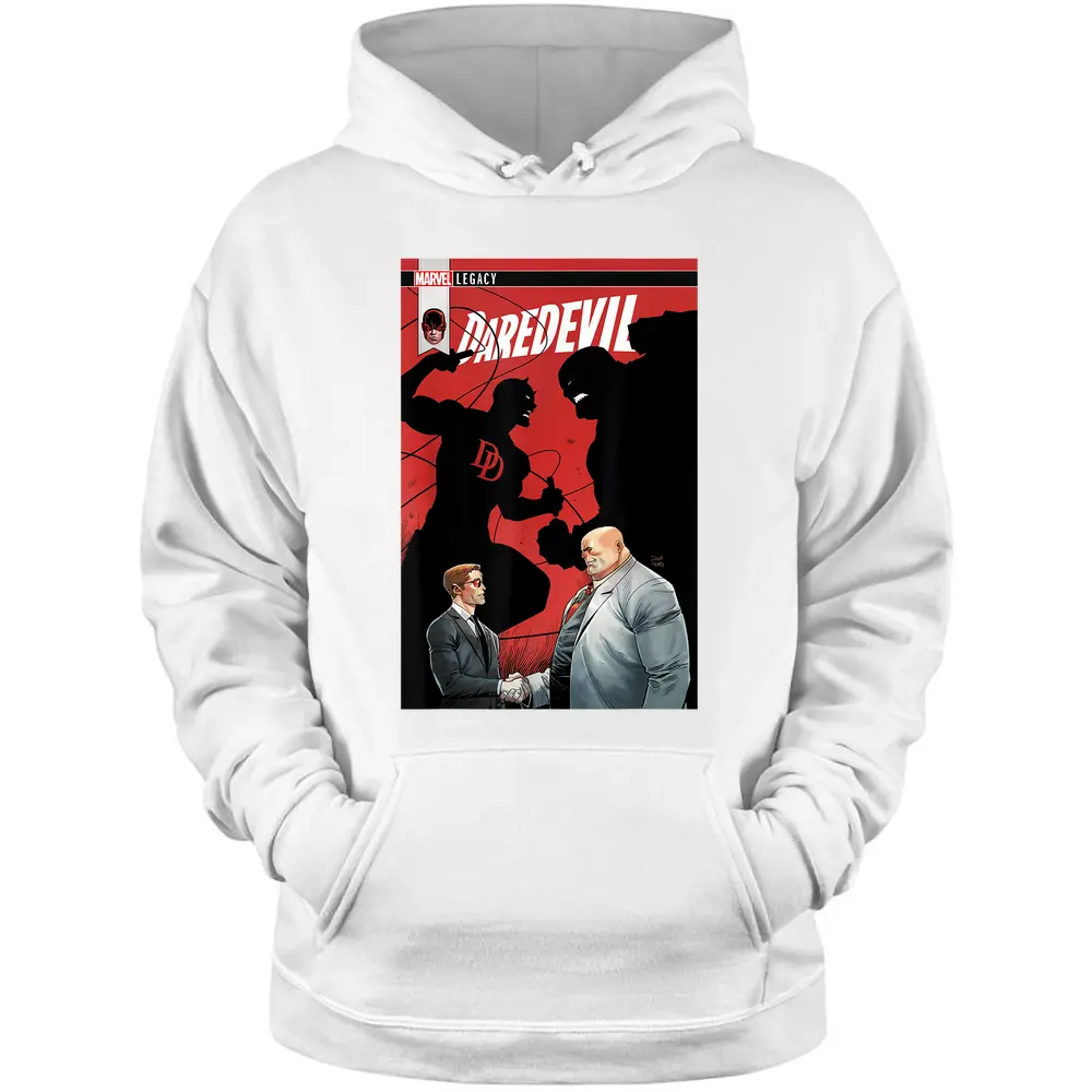 Marvel Daredevil Makes Deal With Kingpin Comic T-shirt Pullover Hoodie