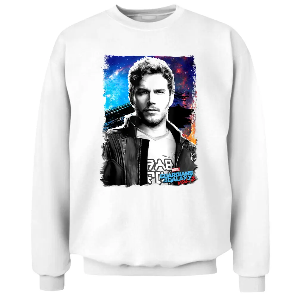 Marvel Guardians Of The Galaxy 2 Star Lord Pullover Sweatshirt