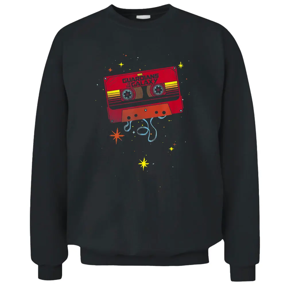 Marvel Guardians Of The Galaxy Awesome Mix Tape Logo Pullover Sweatshirt