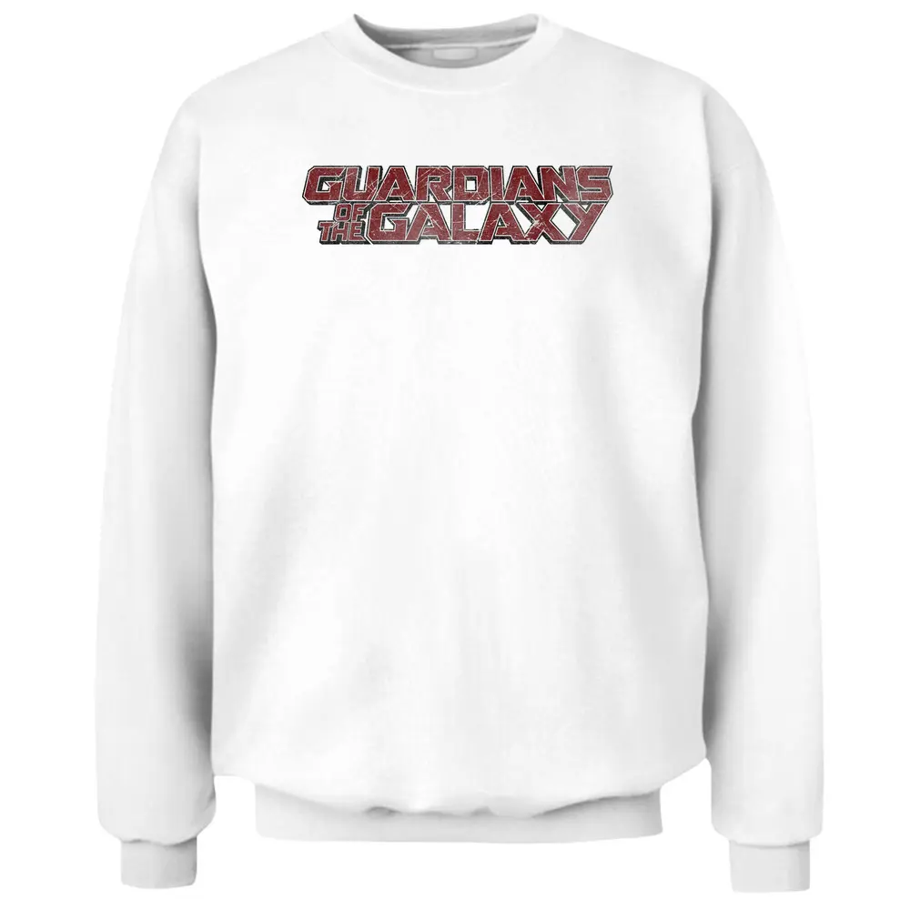 Marvel Guardians Of The Galaxy Classic Bold Red Logo Pullover Sweatshirt