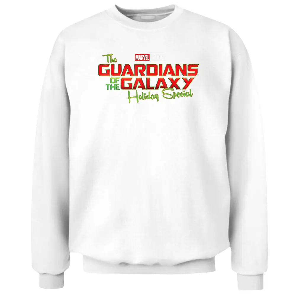 Marvel Guardians Of The Galaxy Holiday Special Logo Pullover Sweatshirt