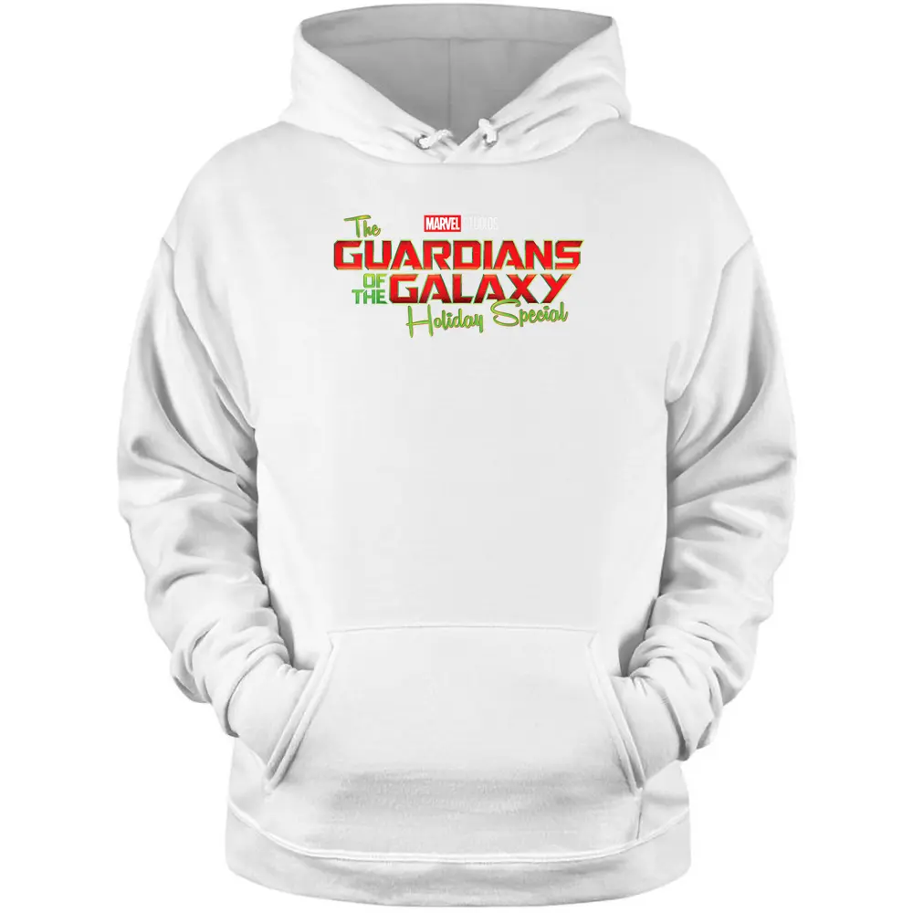 Marvel Guardians Of The Galaxy Holiday Special Logo Pullover Hoodie