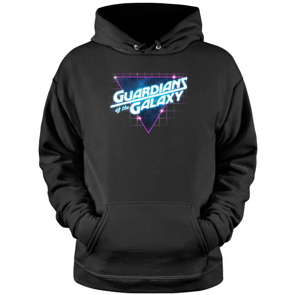 Marvel Guardians Of The Galaxy Retro Logo Graphic T-shirt C1 Pullover Hoodie