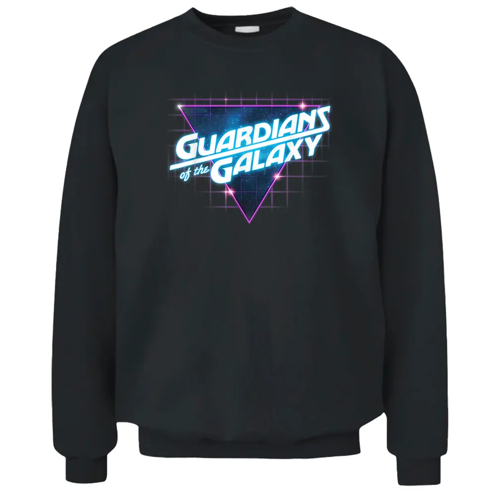 Marvel Guardians Of The Galaxy Retro Logo Graphic T-shirt C1 Pullover Sweatshirt