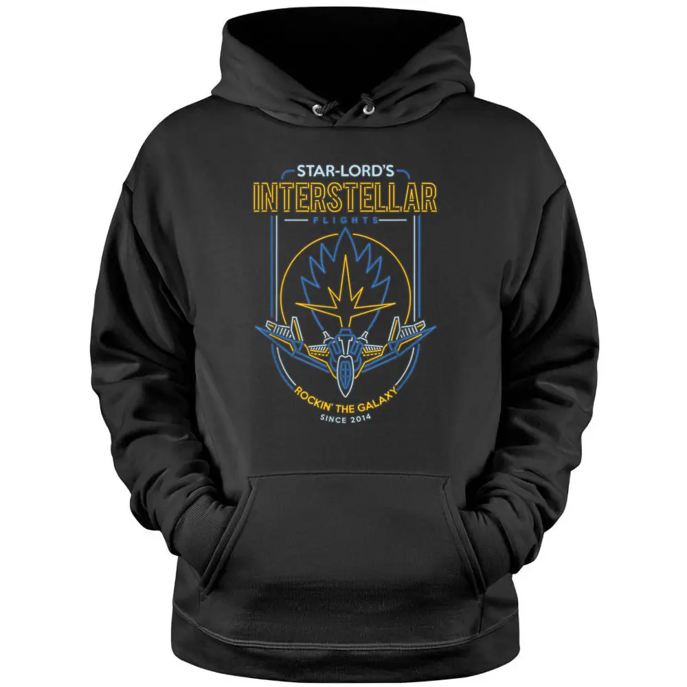 Marvel Guardians Of The Galaxy Star-lord Flight Pullover Hoodie