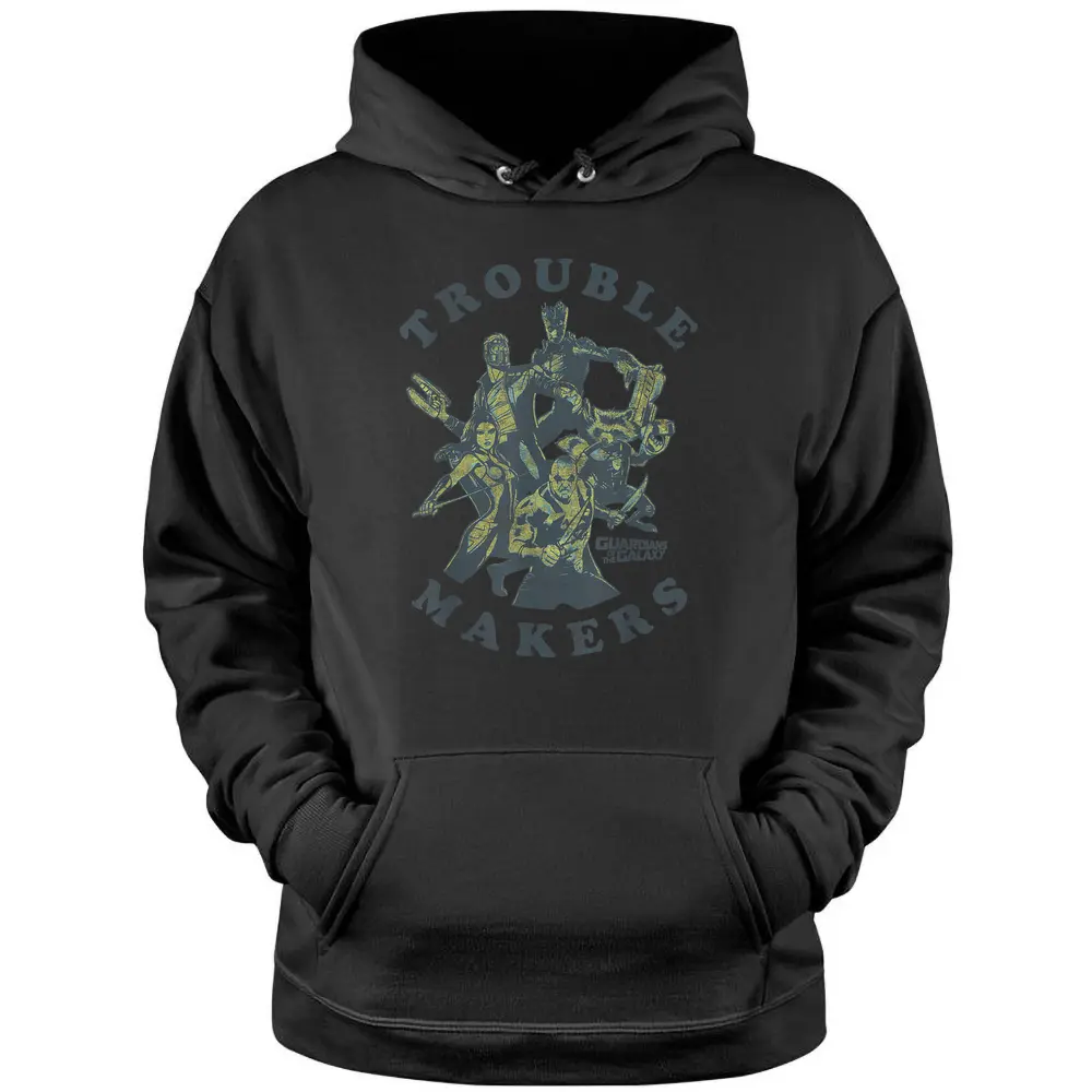 Marvel Guardians Of The Galaxy Trouble Makers Pullover Hoodie