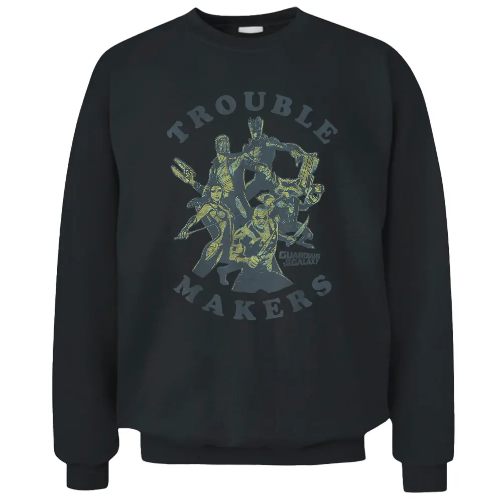 Marvel Guardians Of The Galaxy Trouble Makers Pullover Sweatshirt