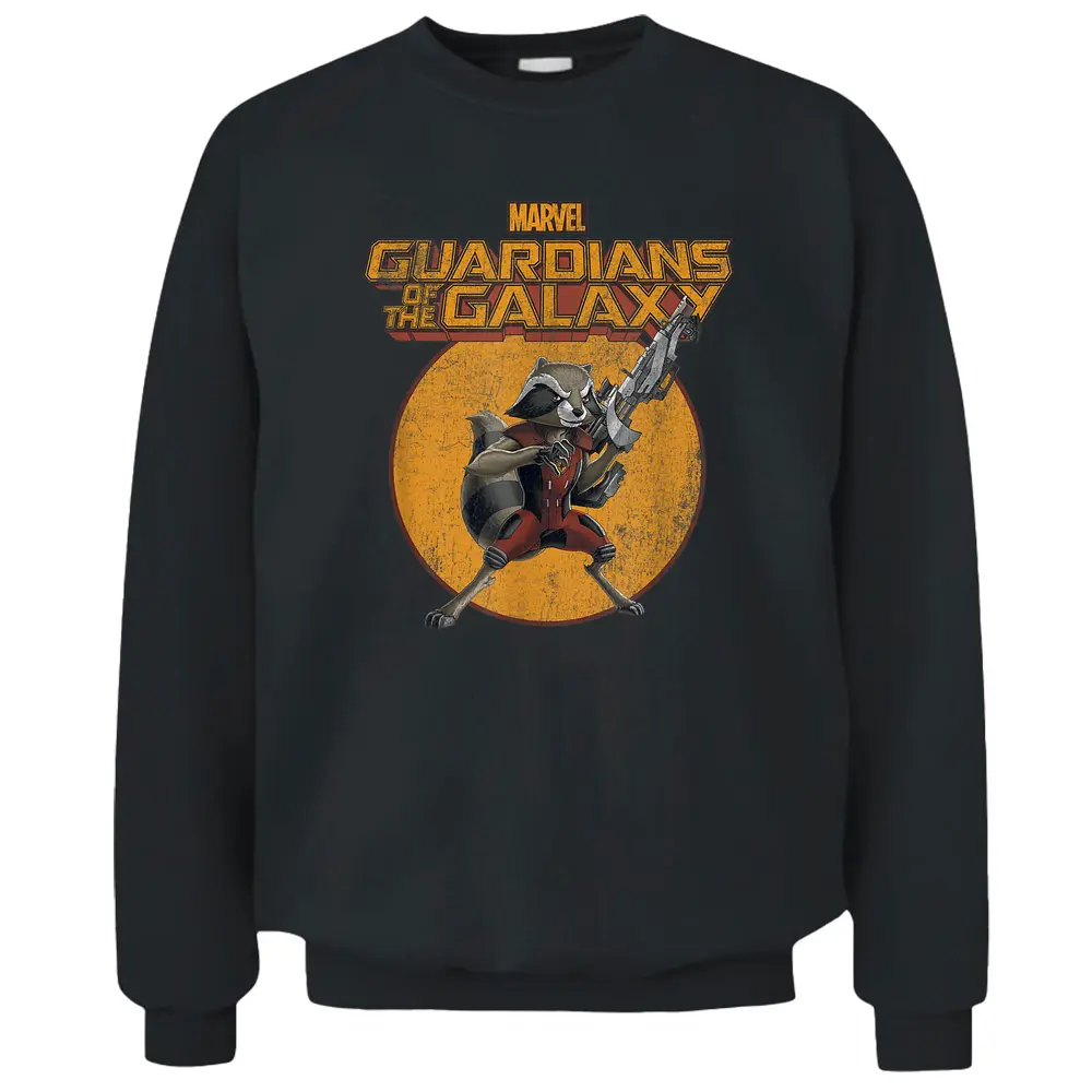 Marvel Guardians Of The Galaxy Vintage Comic Rocket Pullover Sweatshirt