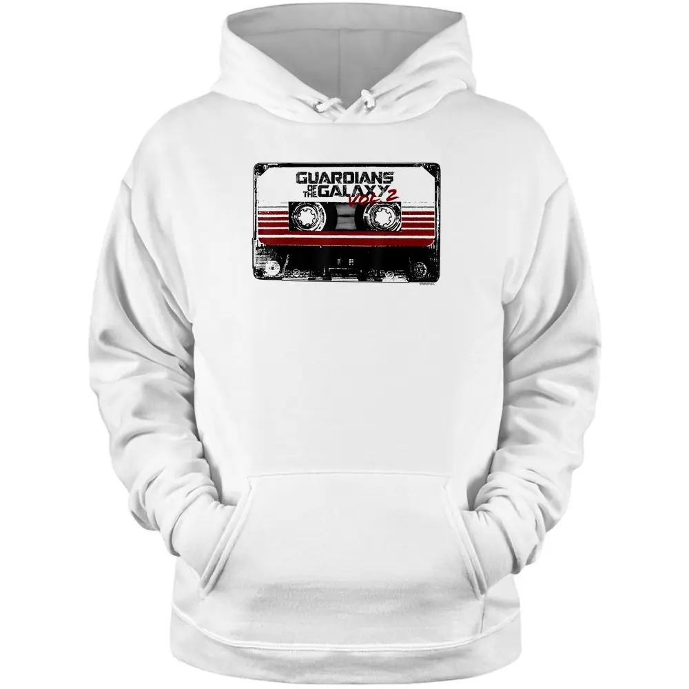 Marvel Guardians Of The Galaxy Vol 2 Awesome Mix Tape Logo Pullover Hoodie