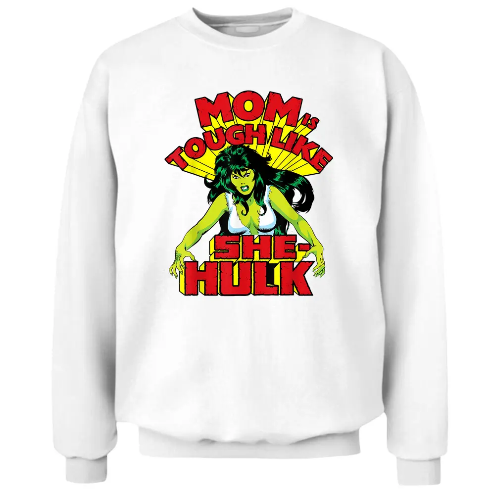 Marvel Mother's Day Tough Like She-hulk Pullover Sweatshirt