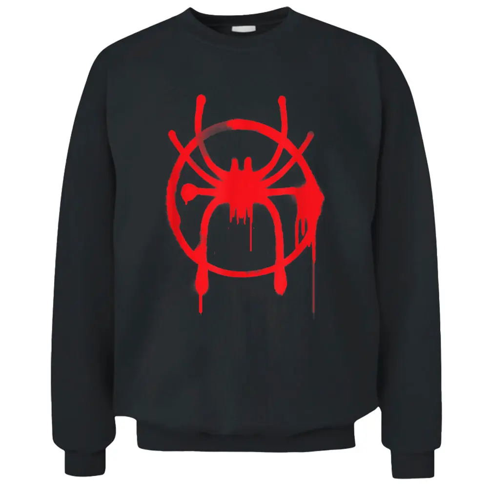 Marvel Spider-man Into The Spider-verse Red Icon Pullover Sweatshirt