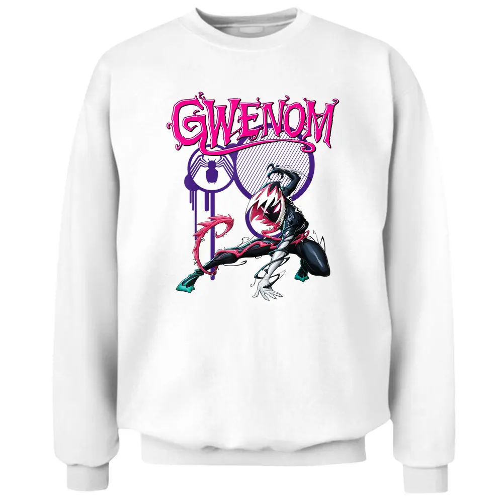 Marvel Spider-man Maximum Venom Gwenom Pullover Sweatshirt