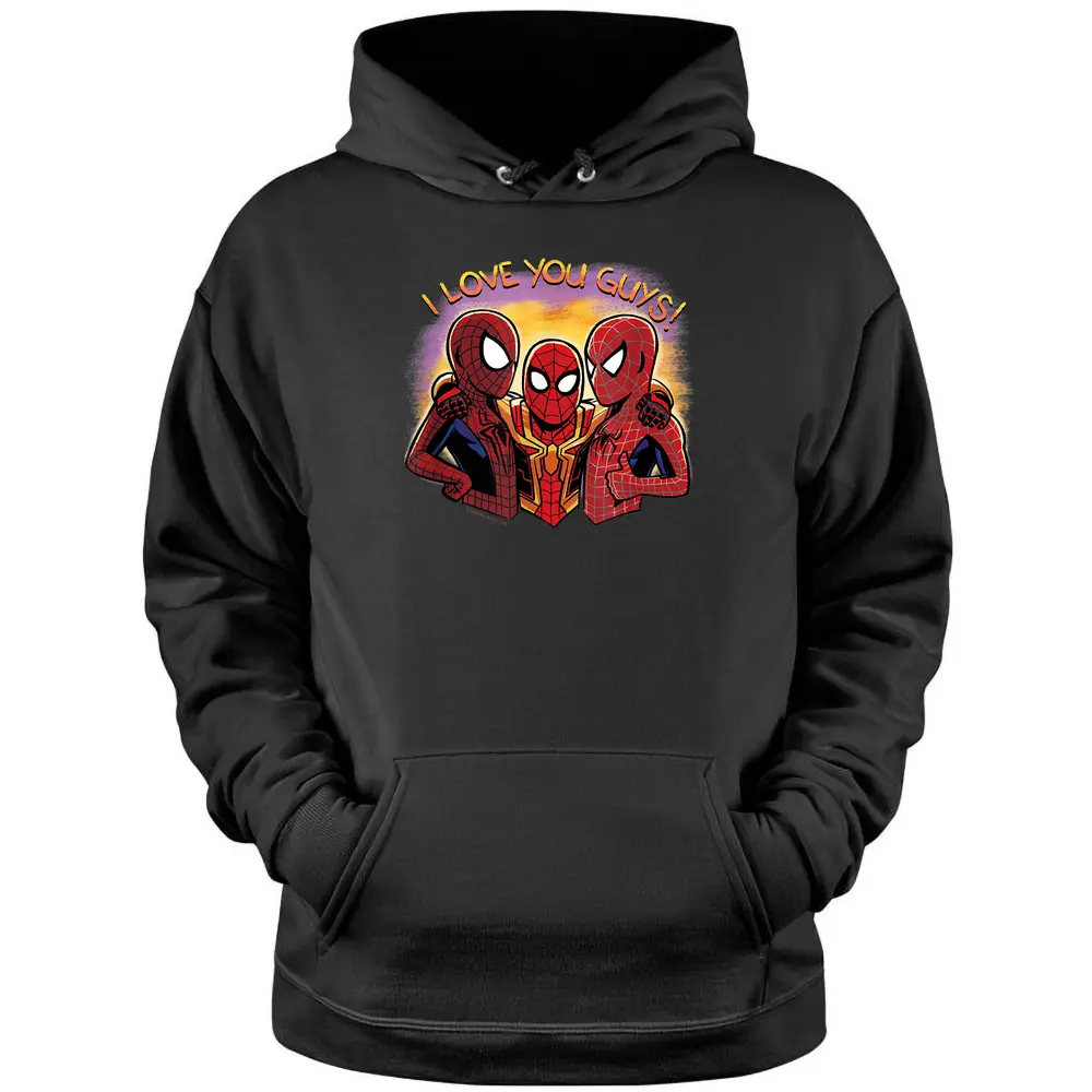 Marvel Spider-man No Way Home I Love You Guys Pullover Hoodie