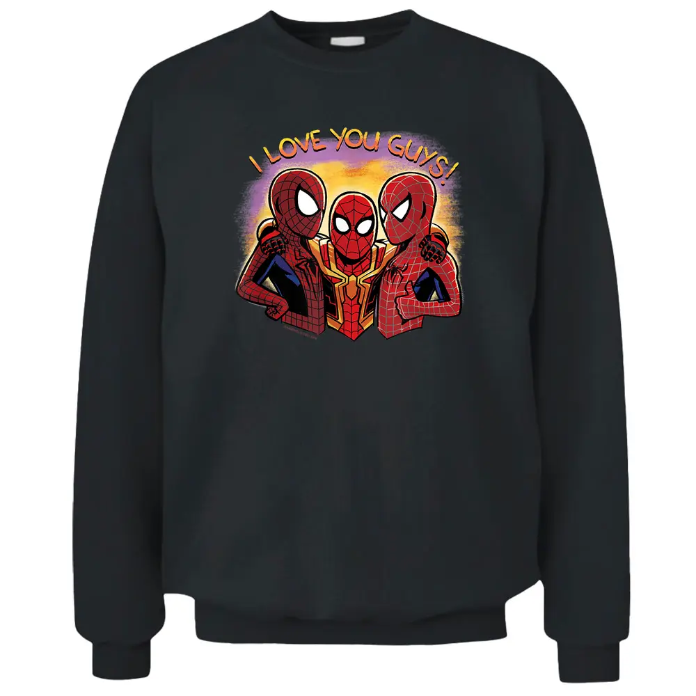 Marvel Spider-man No Way Home I Love You Guys Pullover Sweatshirt