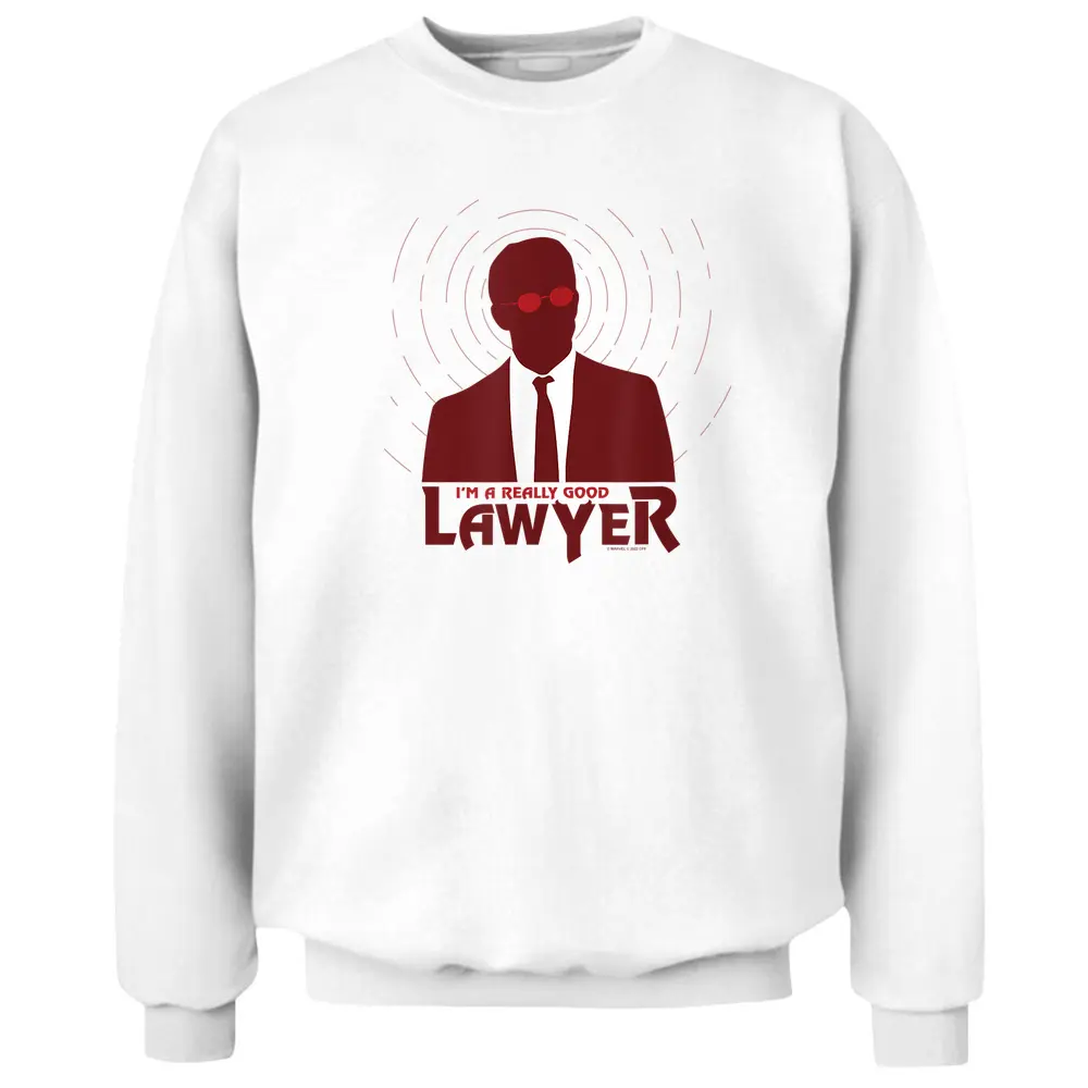 Marvel Spider-man No Way Home I'm A Really Good Lawyer Pullover Sweatshirt