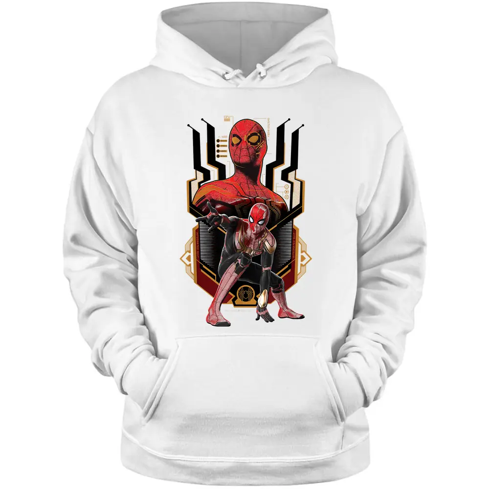 Marvel Spider-man No Way Home Nanotech Spider Suit Pullover Hoodie