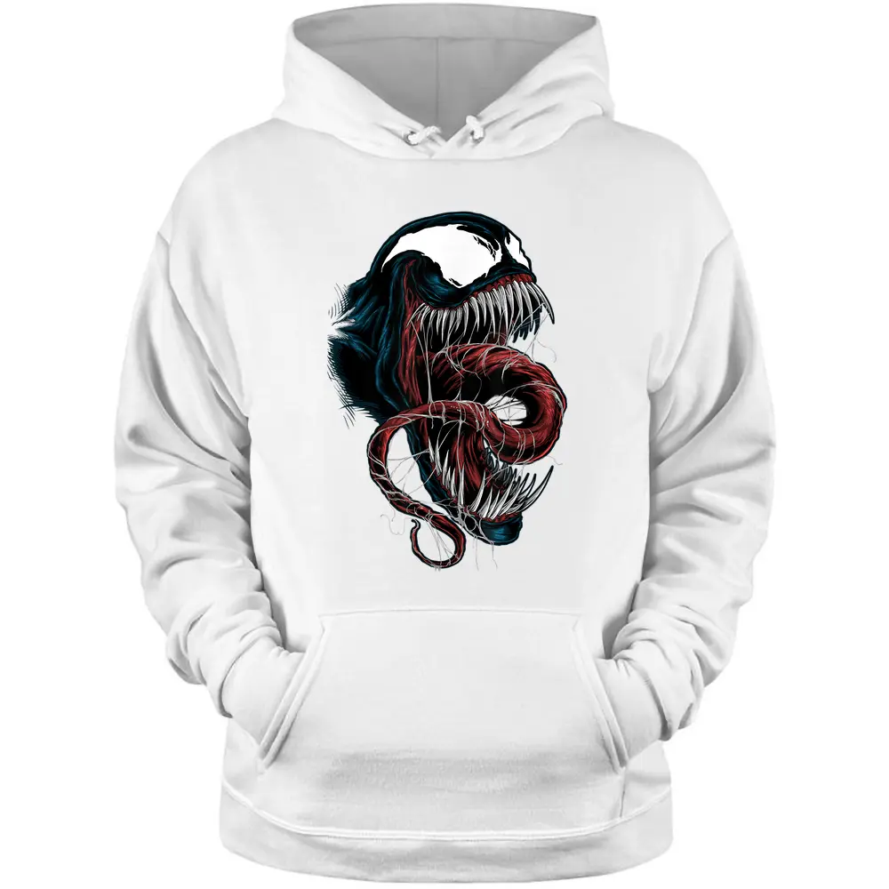 Marvel Spider-man Venom Close-up Graphic T-shirt Pullover Hoodie