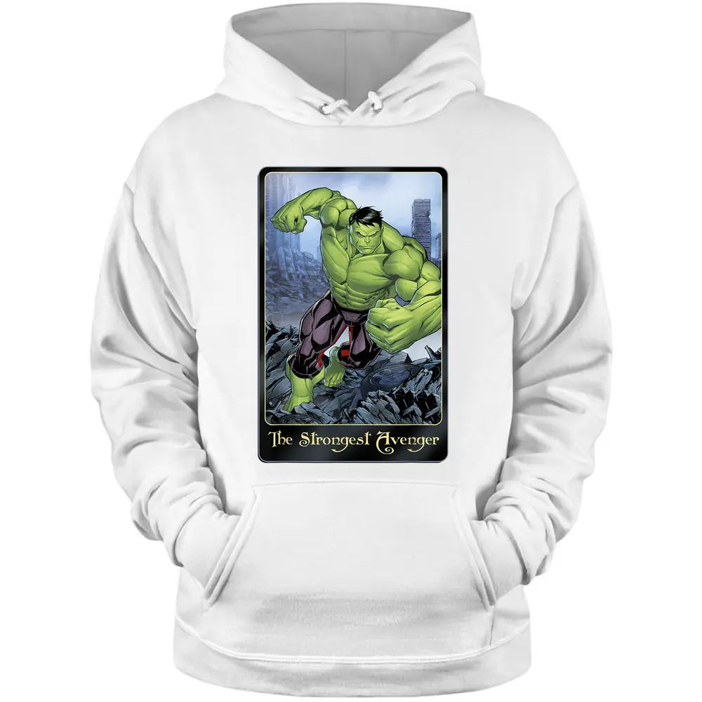 Marvel Strongest Avenger Incredible Hulk Graphic Pullover Hoodie