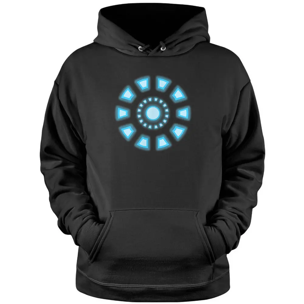 Marvel Studios Iron Man Tony Stark Arc Reactor Classic Pullover Hoodie